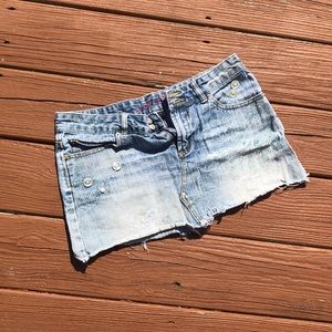 Mini Denim Skirt